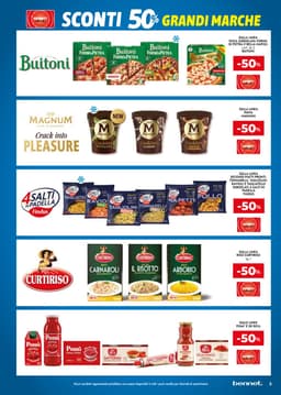 Pagina 3 del volantino Bennet Grandi Marche Sconti 30% 40% 50%
