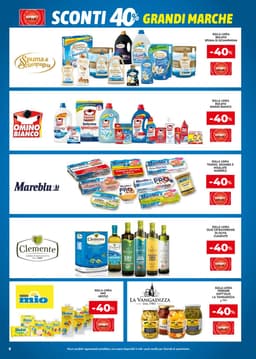 Pagina 8 del volantino Bennet Grandi Marche Sconti 30% 40% 50%