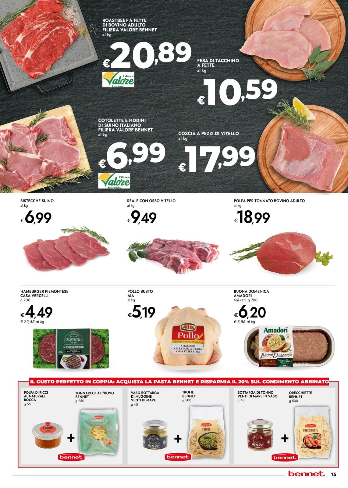 Pagina 15. del volantino Bennet - Grandi Marche Sconti 30% 40% 50%