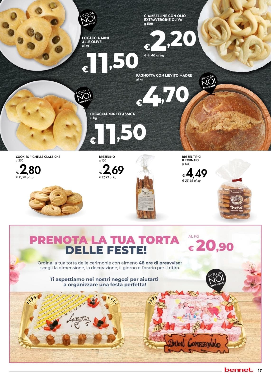 Pagina 17. del volantino Bennet - Grandi Marche Sconti 30% 40% 50%