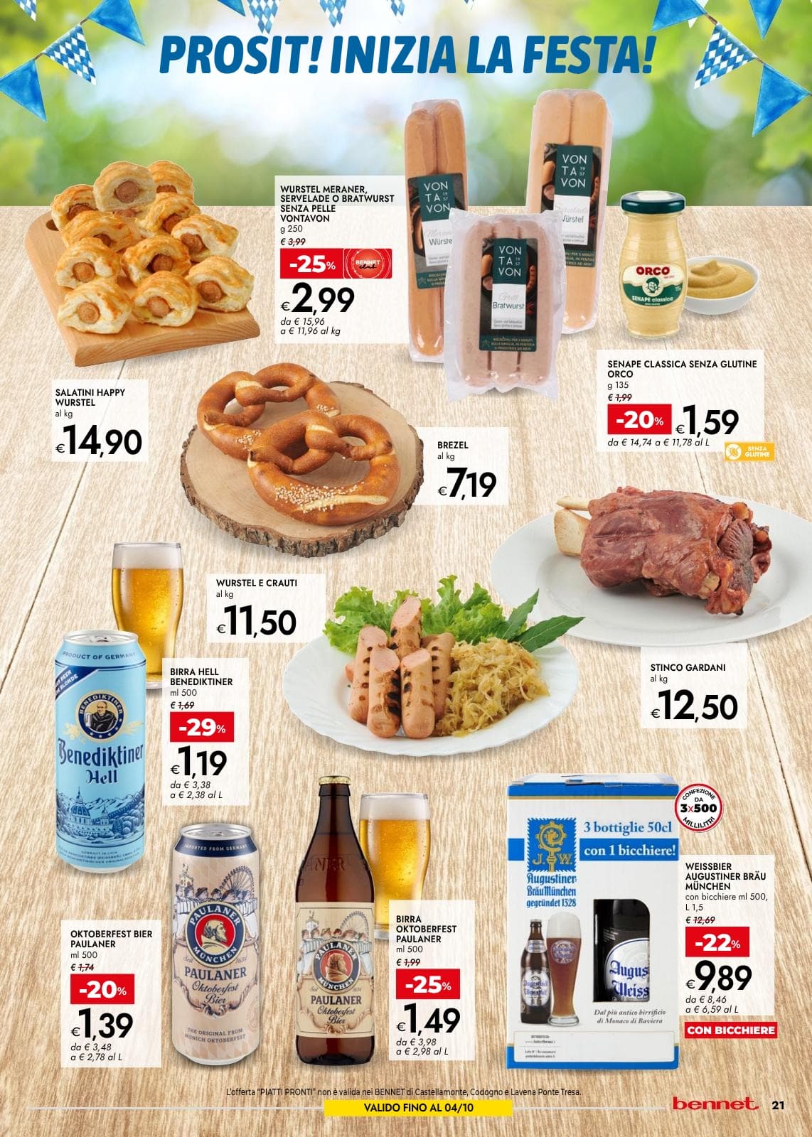 Pagina 21. del volantino Bennet - Grandi Marche Sconti 30% 40% 50%