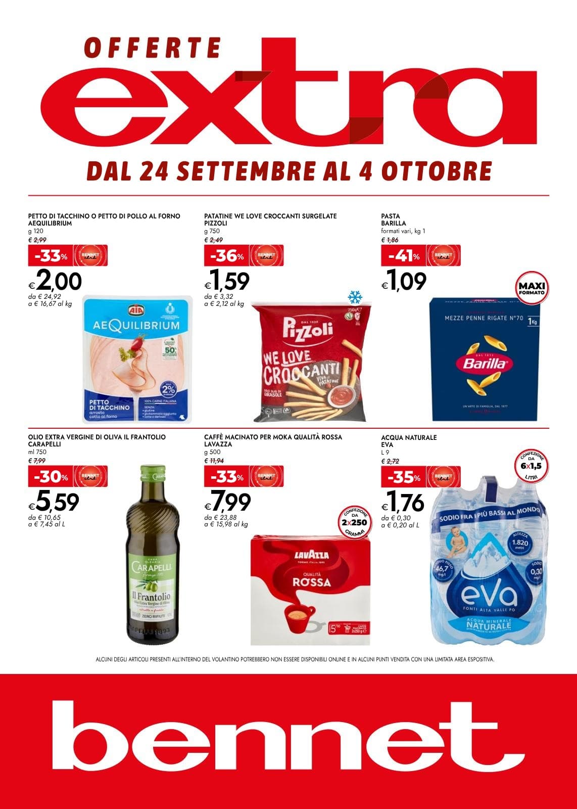 Bennet katalog Offerte Extra, 24/09/2026 – 04/10/2026