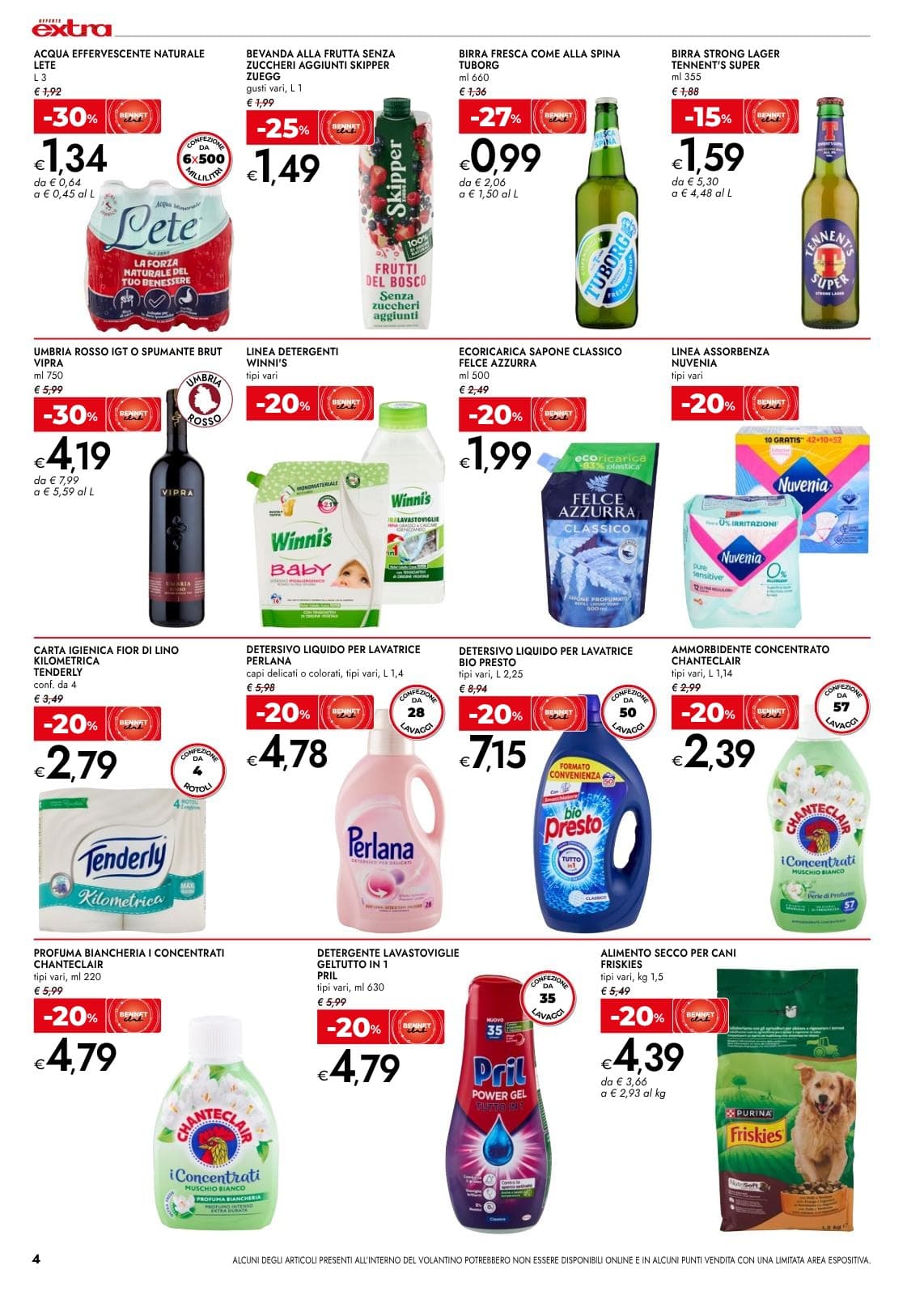 Pagina 4. del volantino Bennet - Offerte Extra
