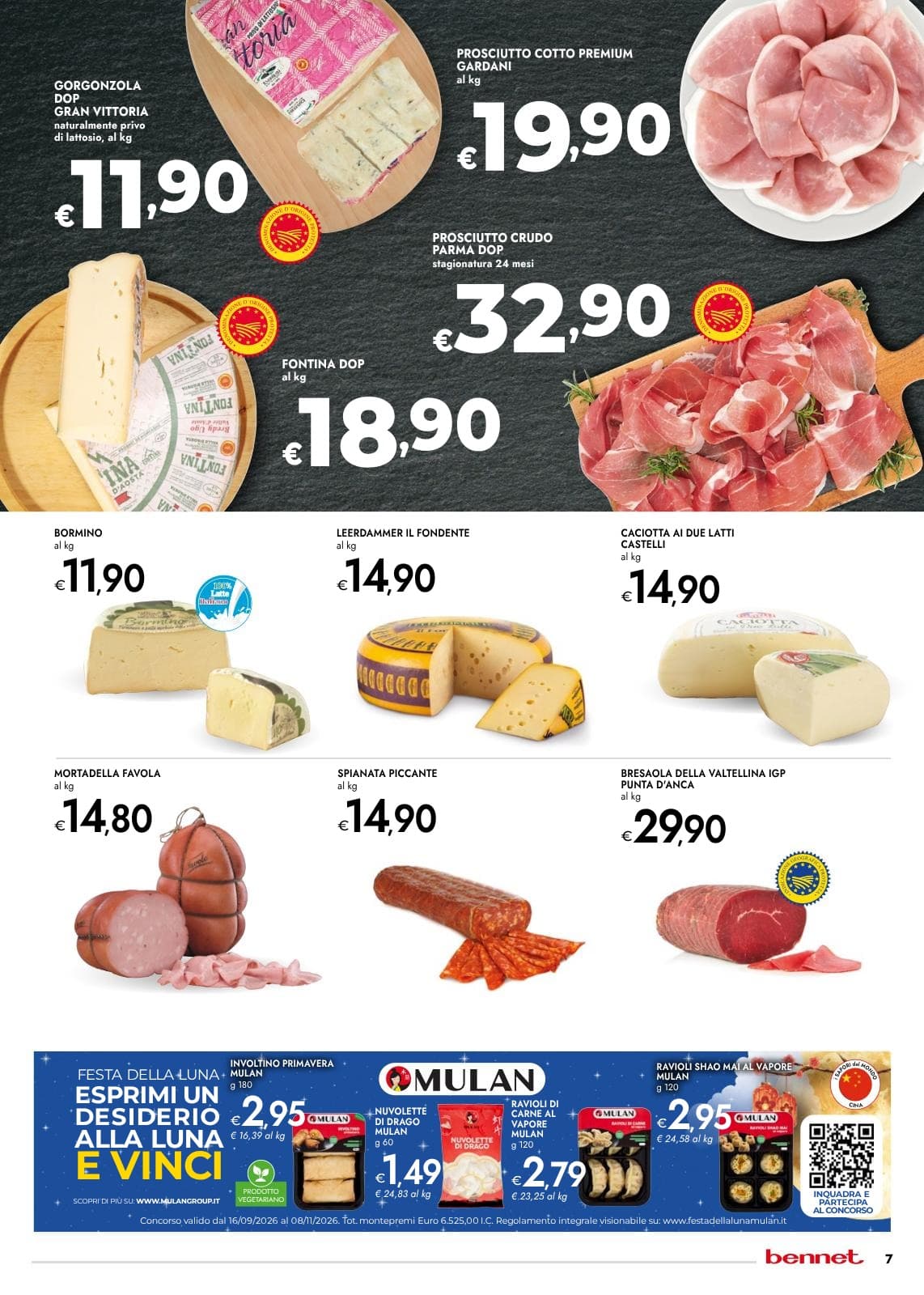 Pagina 7. del volantino Bennet - 14 Giorni Mai Visti