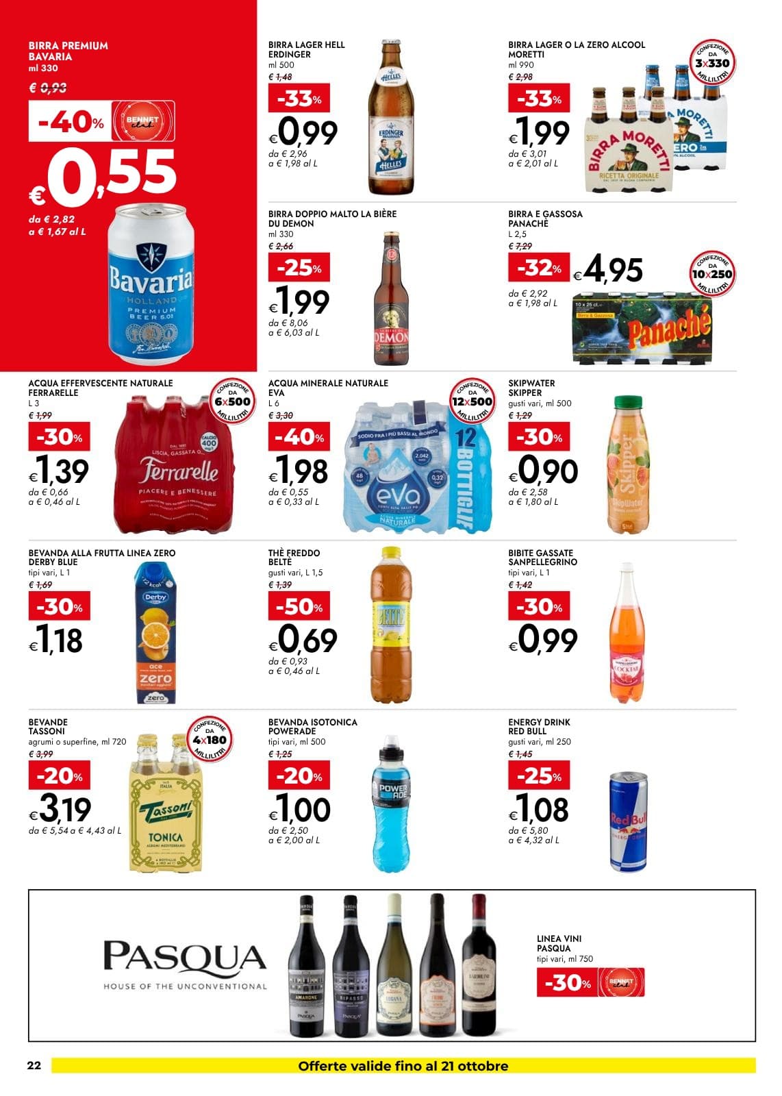 Pagina 22. del volantino Bennet - Sottocosto