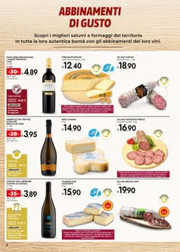 Pagina 2 del volantino Bennet Vini Salumi Formaggi + Dispensa
