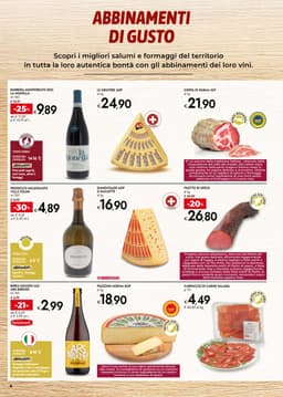 Pagina 6 del volantino Bennet Vini Salumi Formaggi + Dispensa
