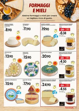 Pagina 9 del volantino Bennet Vini Salumi Formaggi + Dispensa
