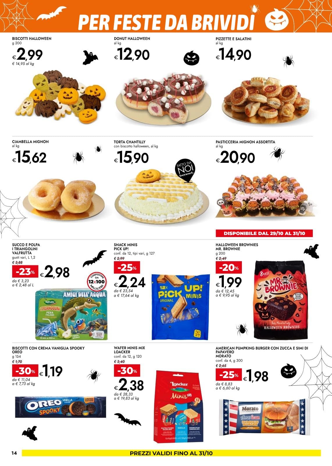 Pagina 14. del volantino Bennet - Vini Salumi Formaggi + Dispensa