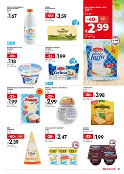 Pagina 21 del volantino Bennet Vini Salumi Formaggi + Dispensa