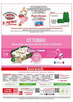 Pagina 32 del volantino Bennet Vini Salumi Formaggi + Dispensa