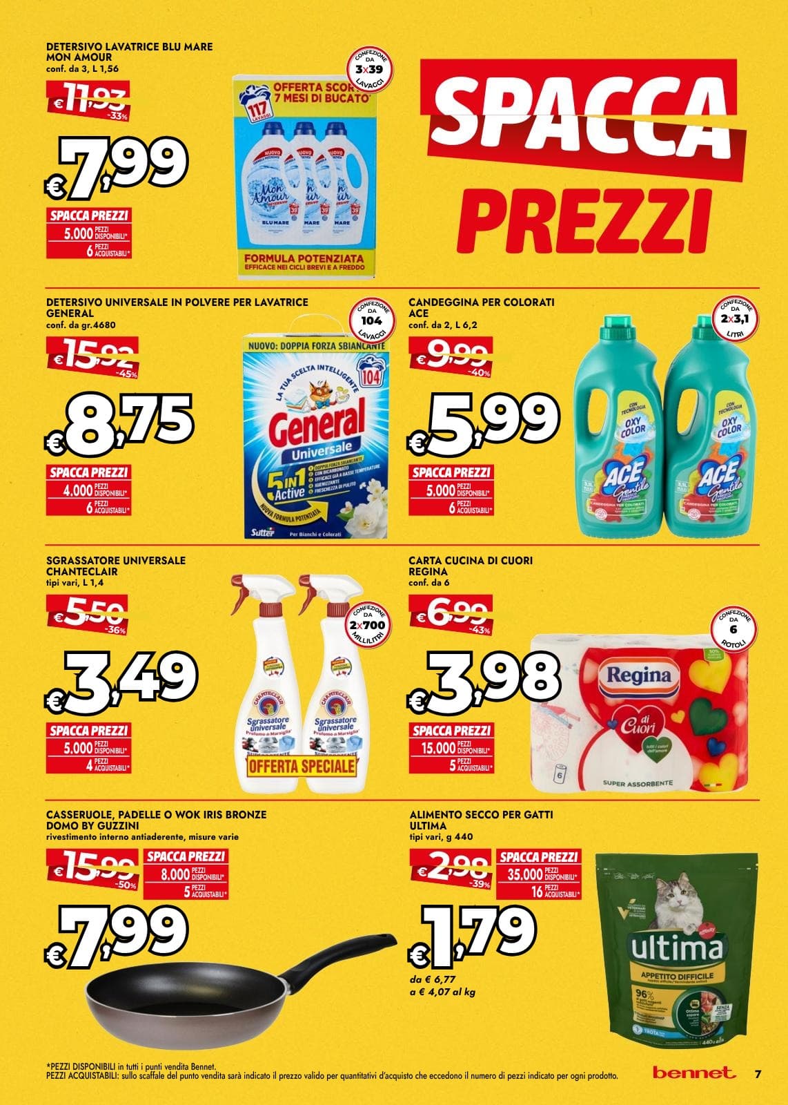 Pagina 7. del volantino Bennet - Spaccaprezzi