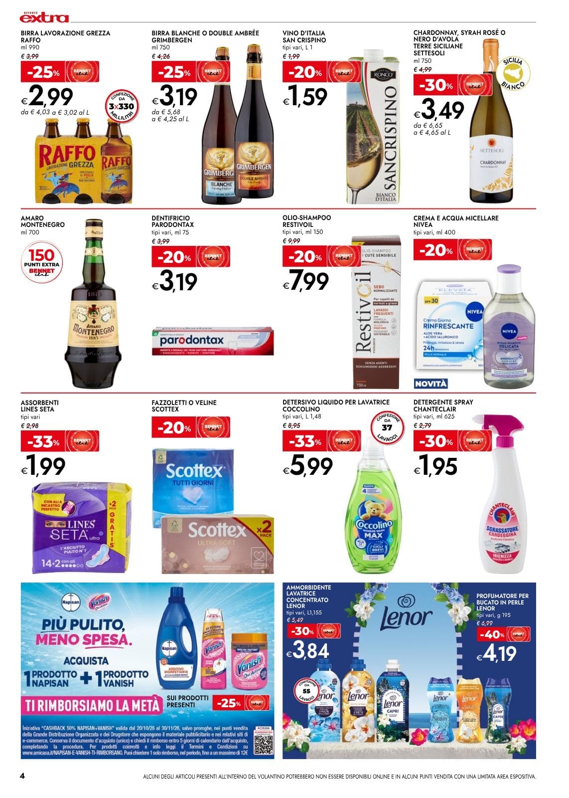 Pagina 4. del volantino Bennet - Offerte Extra