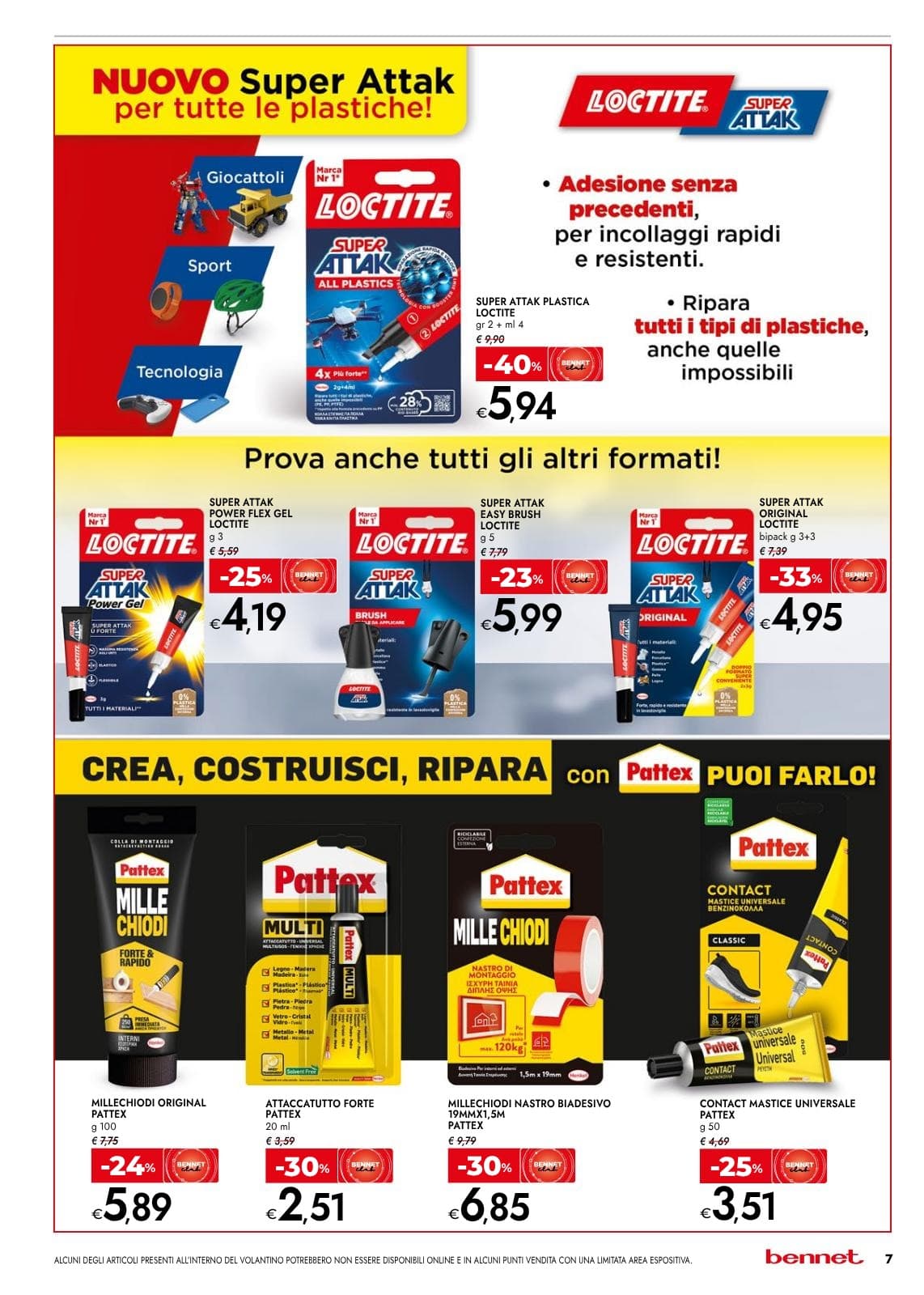 Pagina 7. del volantino Bennet - Offerte Extra