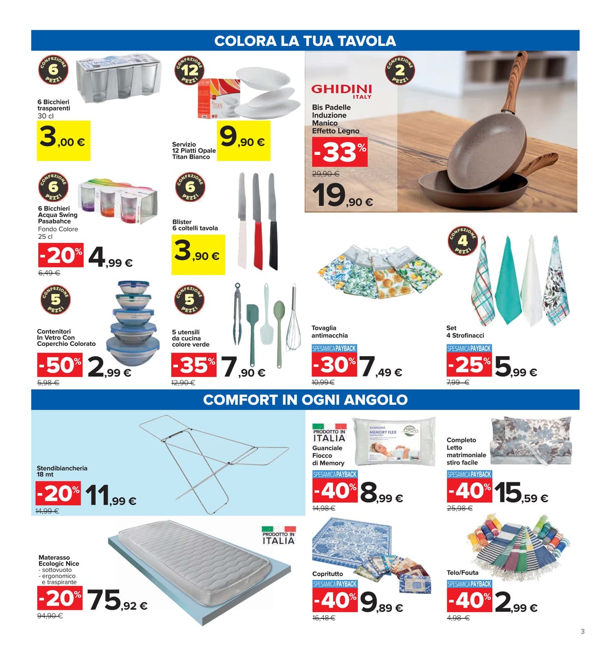 Pagina 3. del volantino Carrefour - Catalogo Casa
