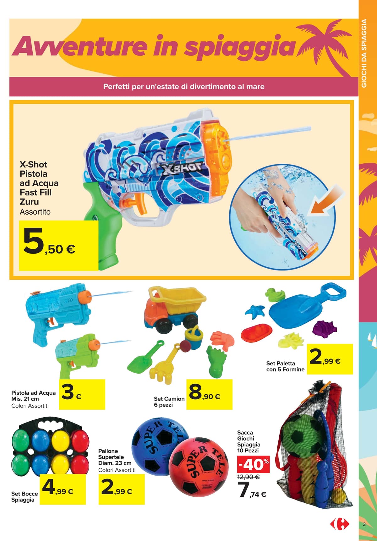 Pagina 3. del volantino Carrefour - Catalogo Mare
