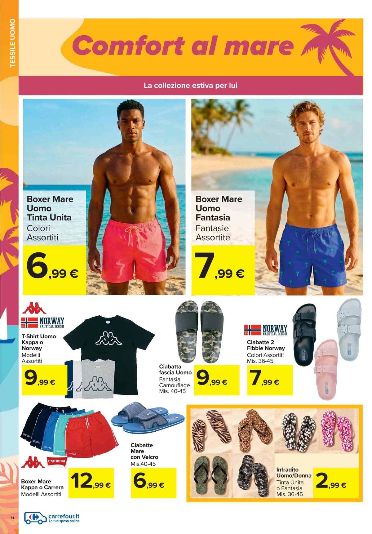 Pagina 6. del volantino Carrefour - Catalogo Mare dal 23/06/2026