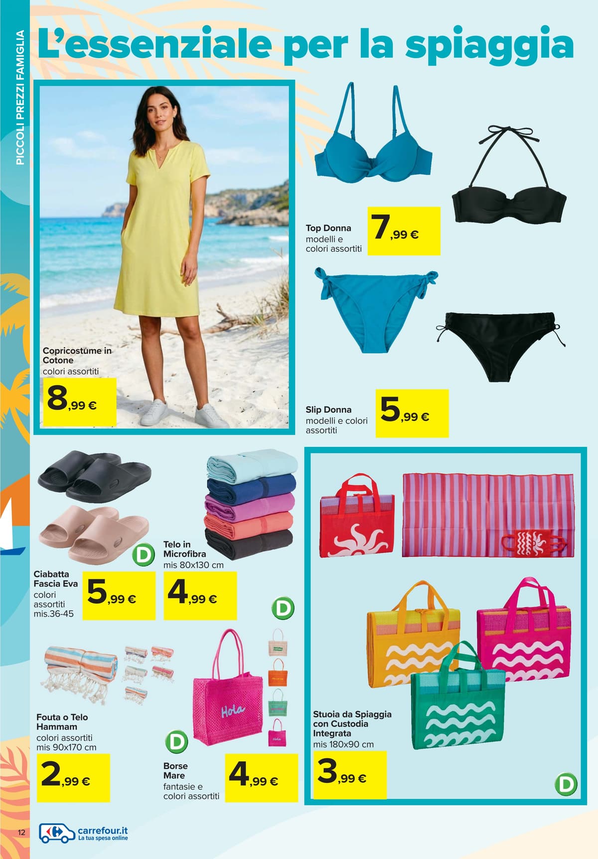 Pagina 12. del volantino Carrefour - Catalogo Mare dal 23/06/2026