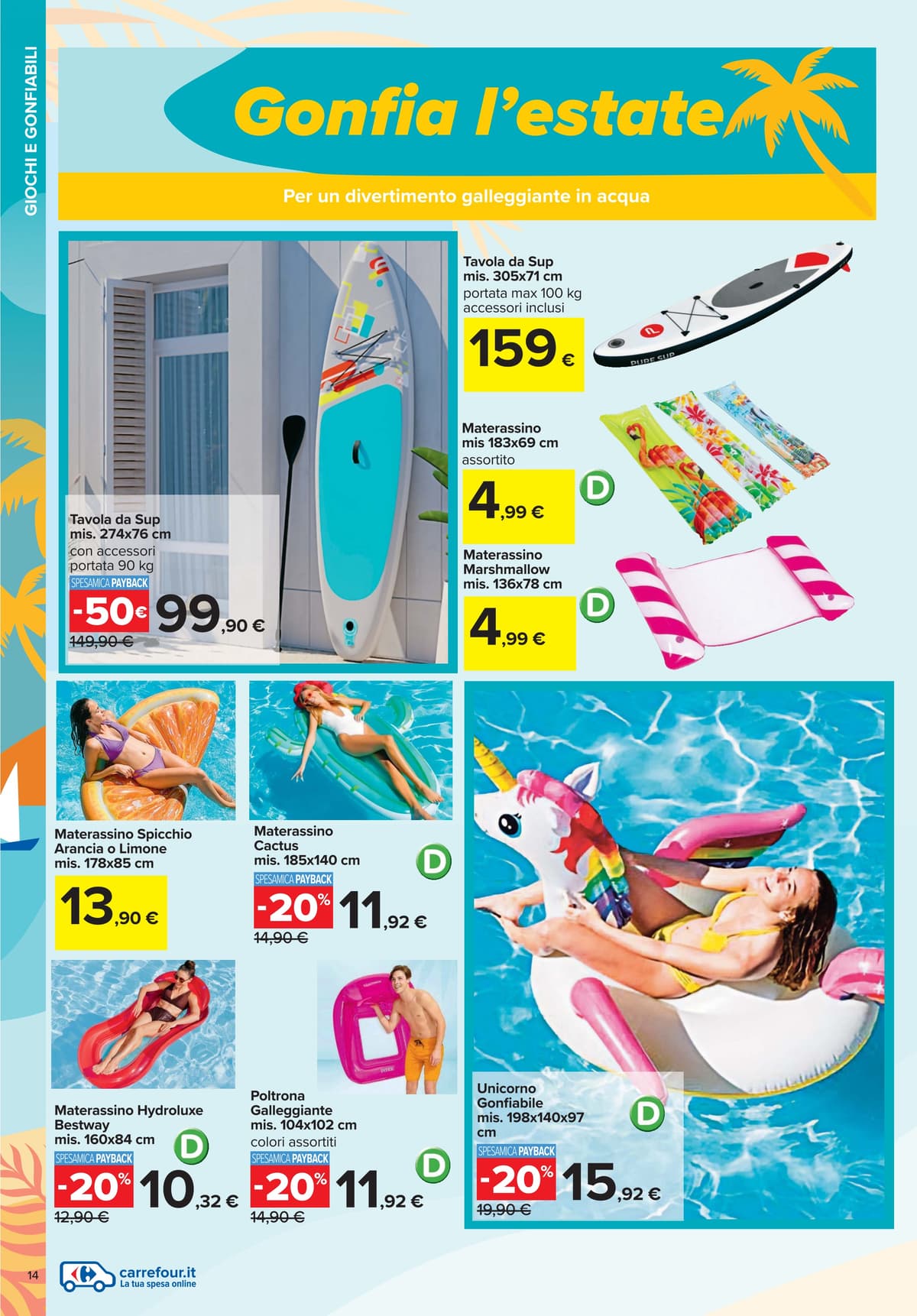 Pagina 14. del volantino Carrefour - Catalogo Mare
