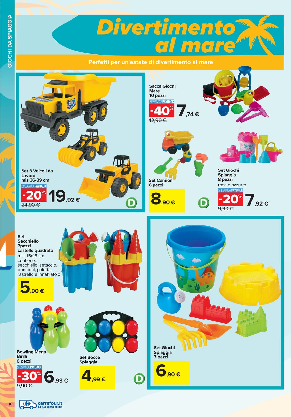 Pagina 16. del volantino Carrefour - Catalogo Mare