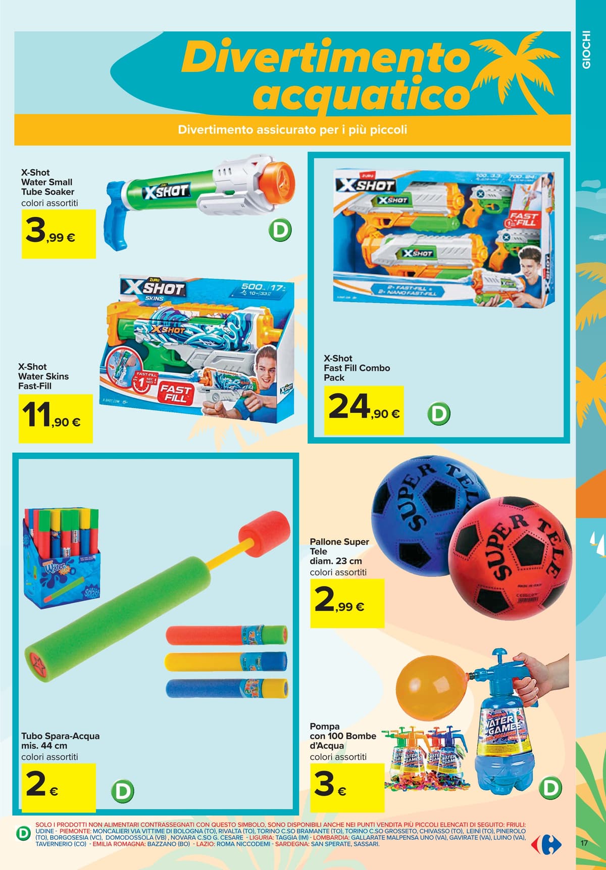 Pagina 17. del volantino Carrefour - Catalogo Mare dal 23/06/2026