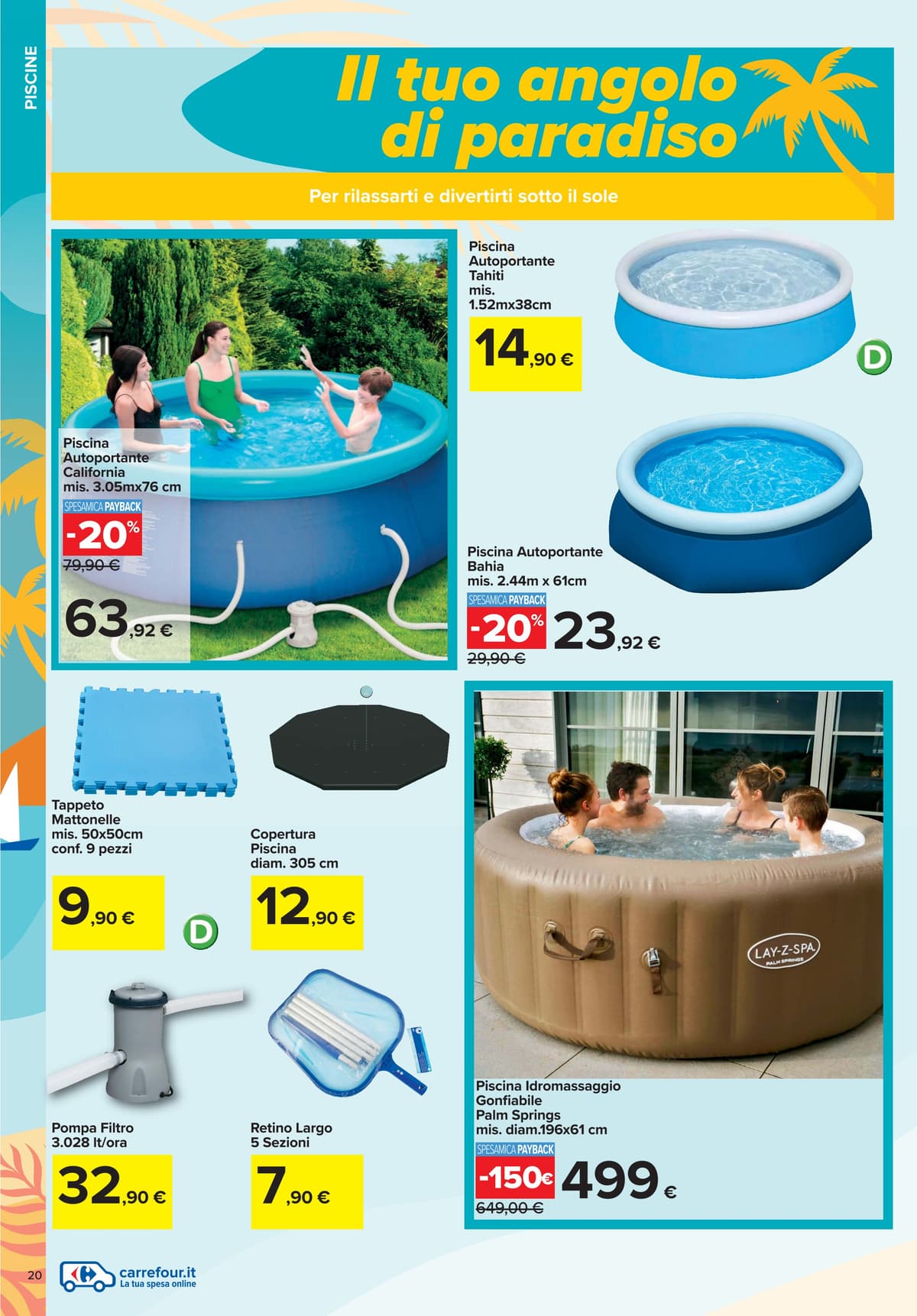 Pagina 20. del volantino Carrefour - Catalogo Mare dal 23/06/2026