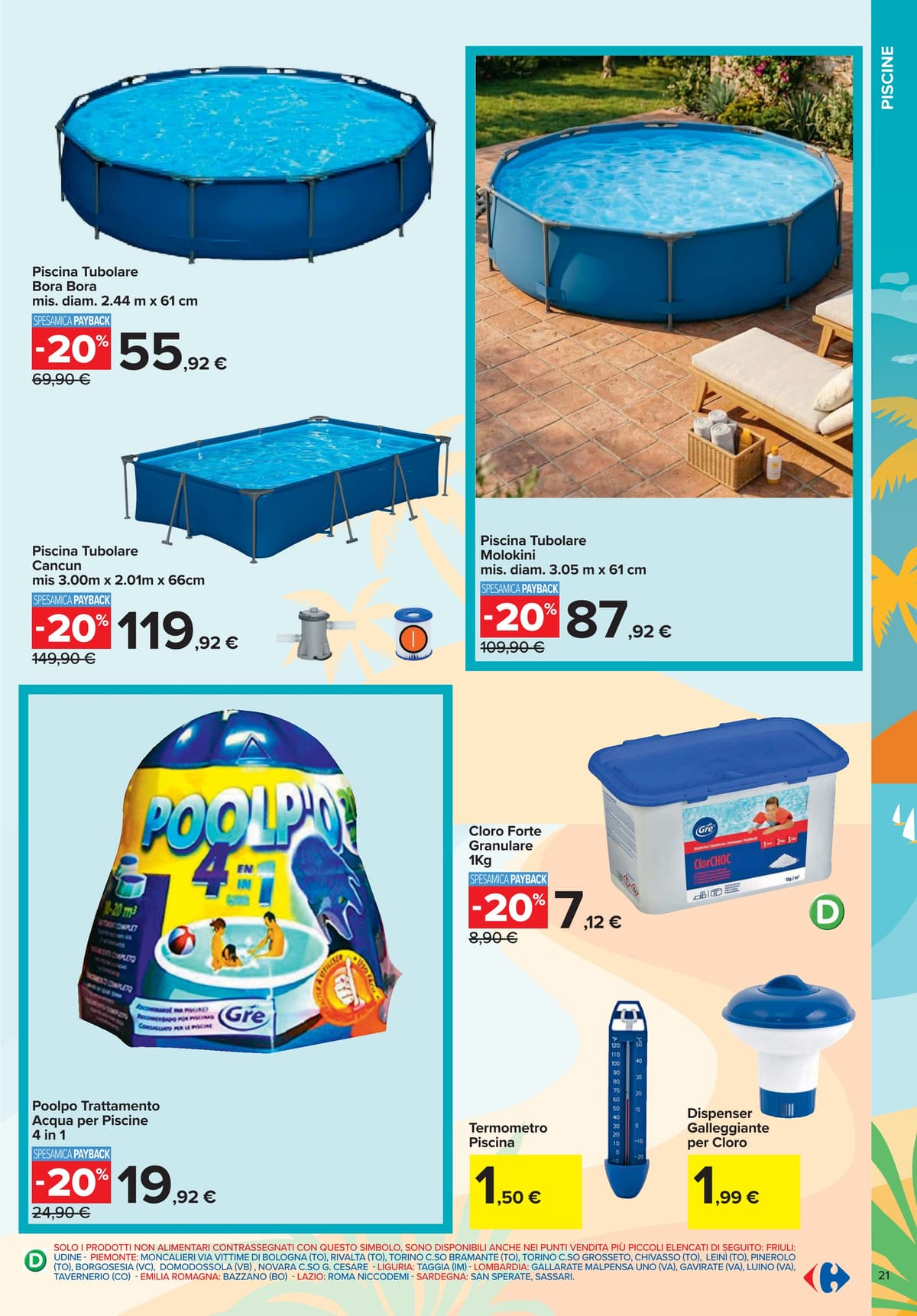 Pagina 21. del volantino Carrefour - Catalogo Mare dal 23/06/2026
