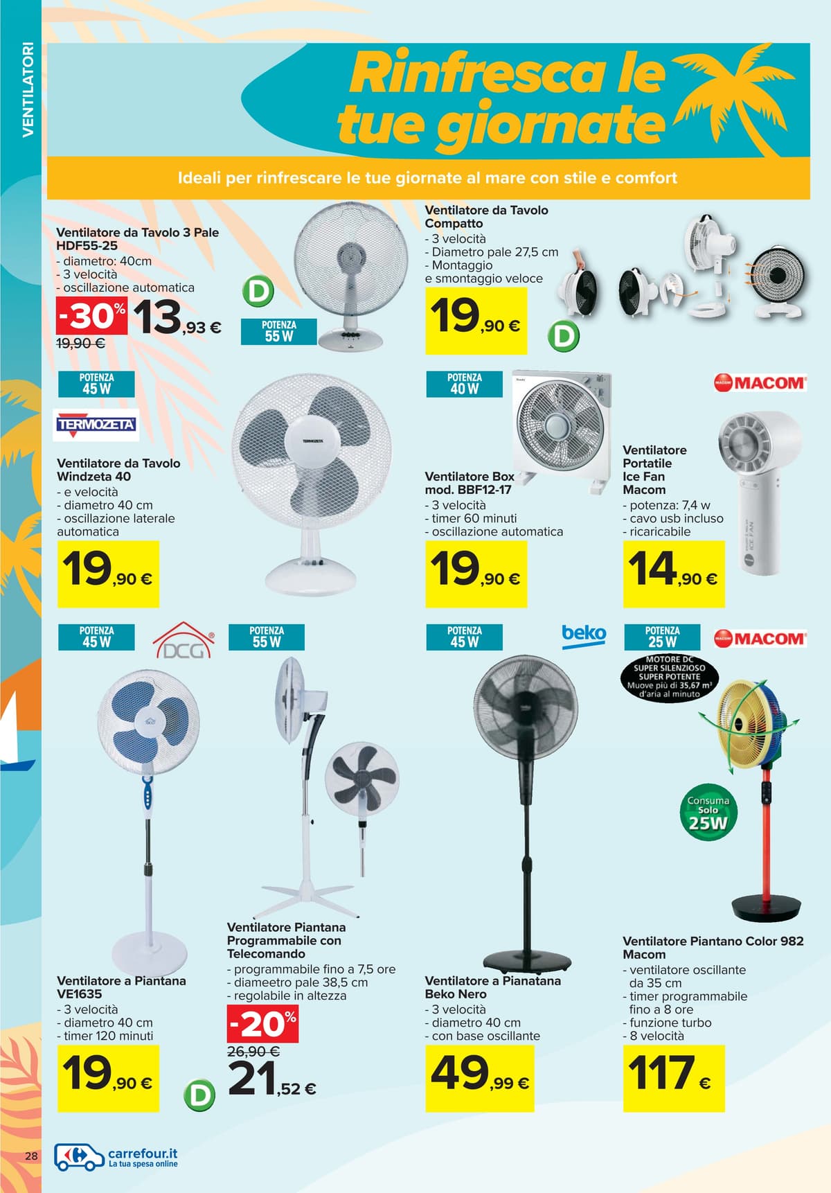 Pagina 28. del volantino Carrefour - Catalogo Mare dal 23/06/2026