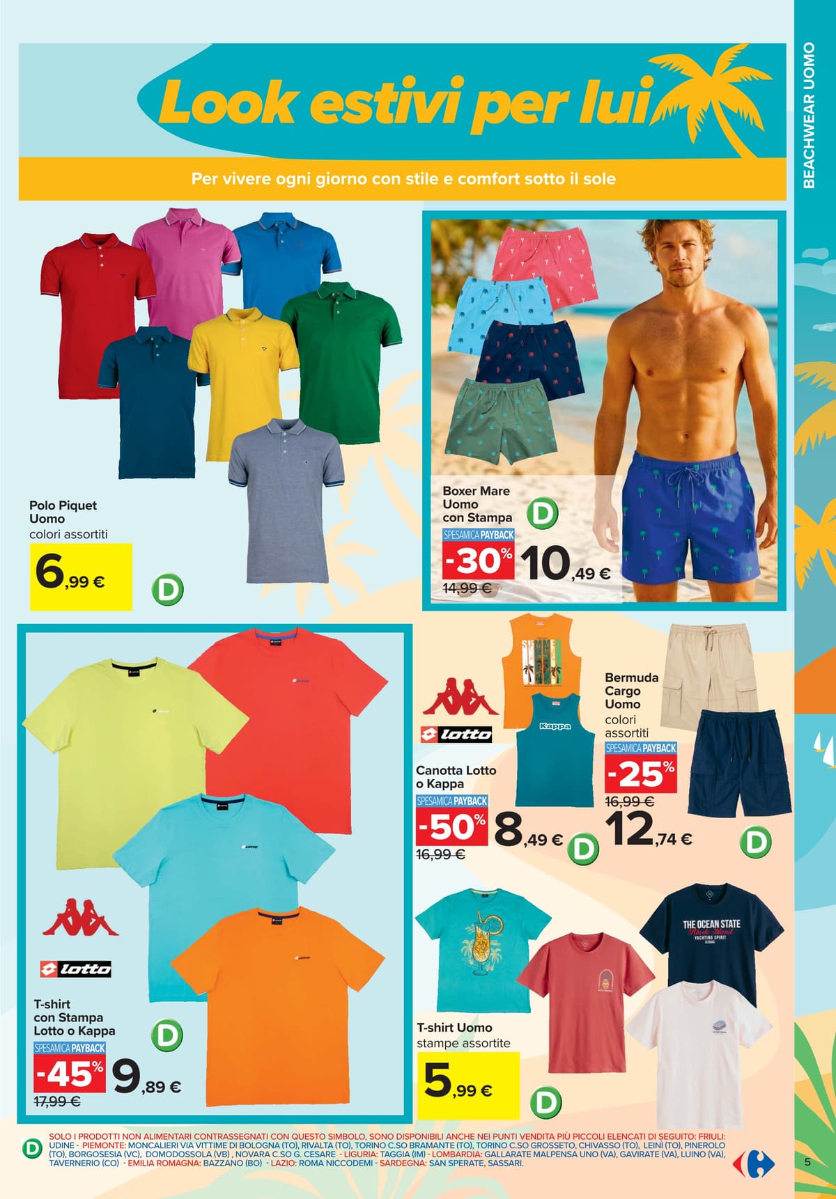 Pagina 5. del volantino Carrefour - Catalogo Mare dal 23/06/2026