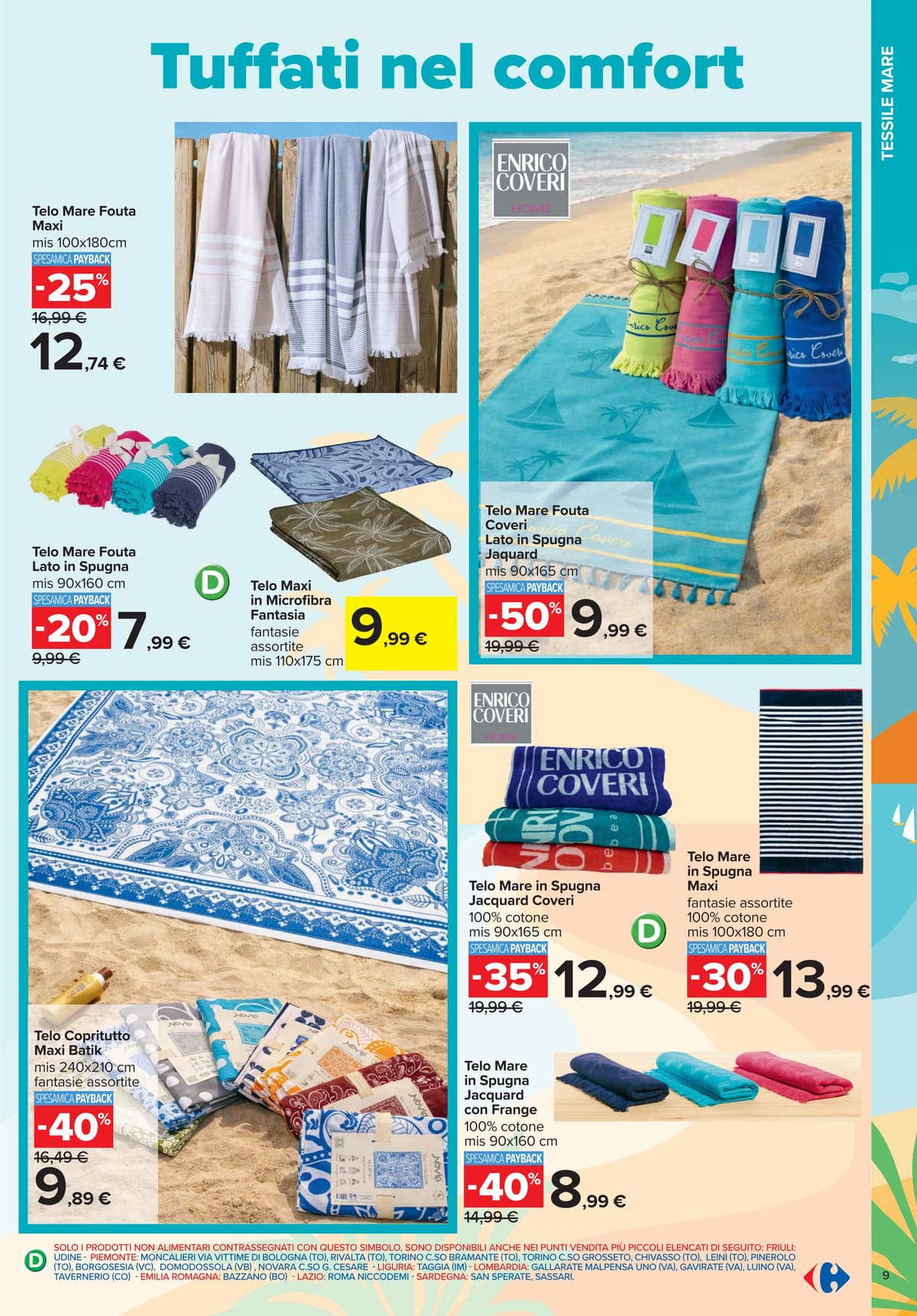 Pagina 9. del volantino Carrefour - Catalogo Mare dal 23/06/2026