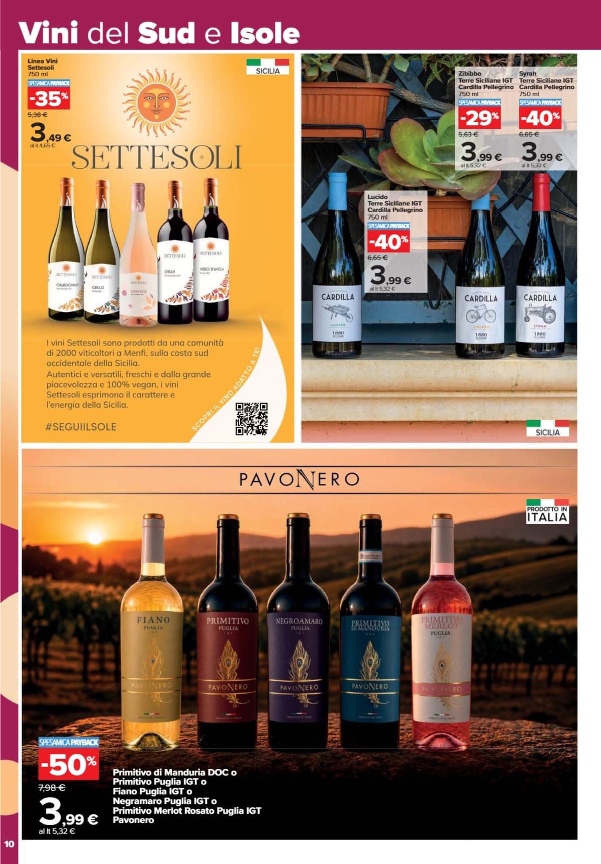 Pagina 10. del volantino Carrefour - Speciale Vini