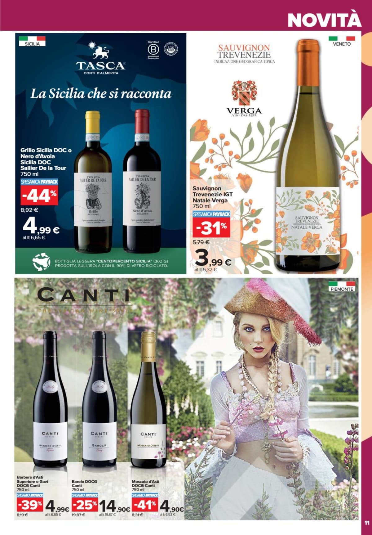 Pagina 11. del volantino Carrefour - Speciale Vini