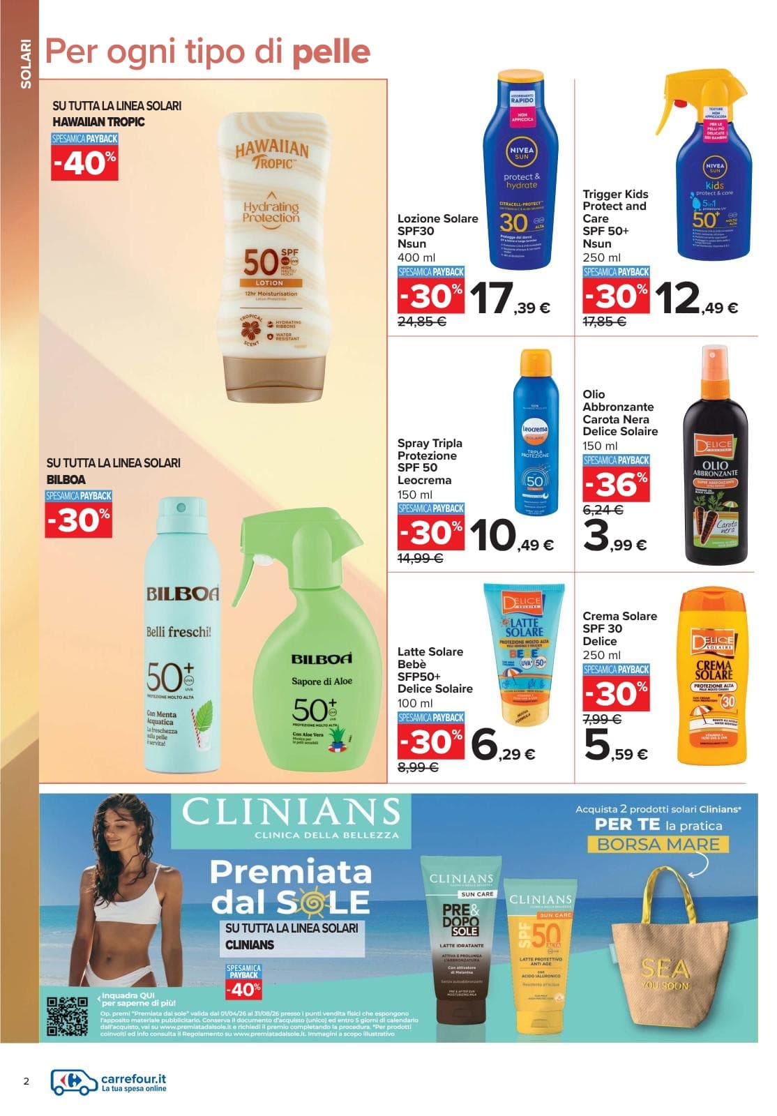 Pagina 2. del volantino Carrefour - Speciale bellezza dal 14/07/2026