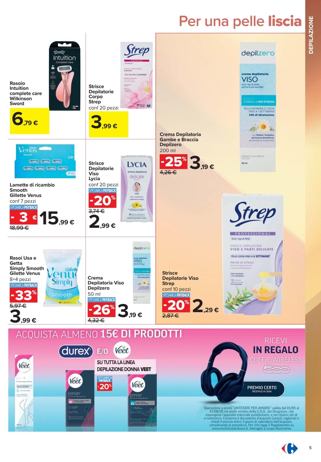 Pagina 5. del volantino Carrefour - Speciale bellezza dal 14/07/2026