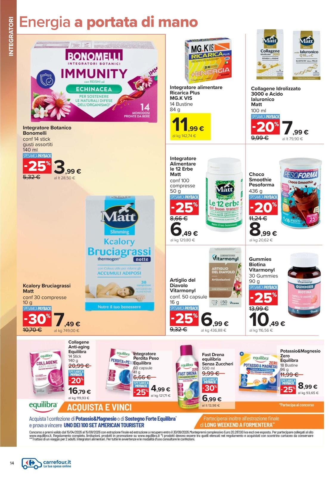 Pagina 14. del volantino Carrefour - Speciale bellezza dal 14/07/2026