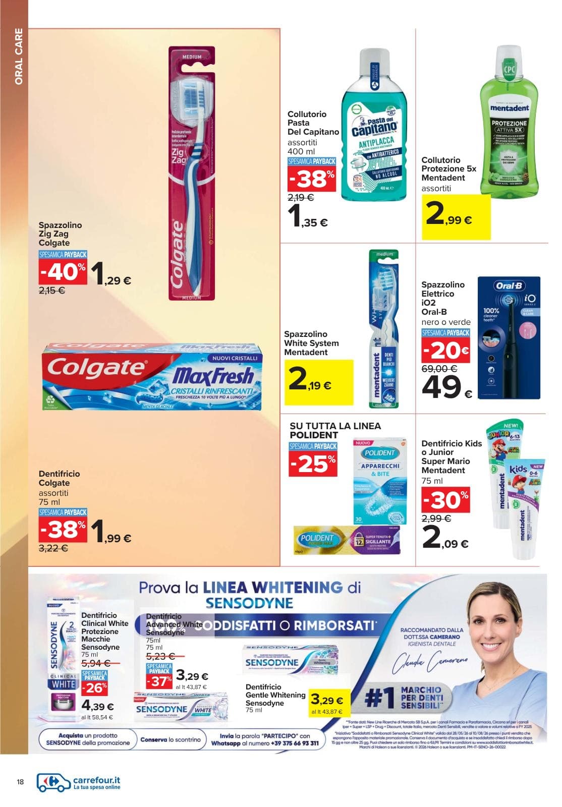 Pagina 18. del volantino Carrefour - Speciale bellezza dal 14/07/2026
