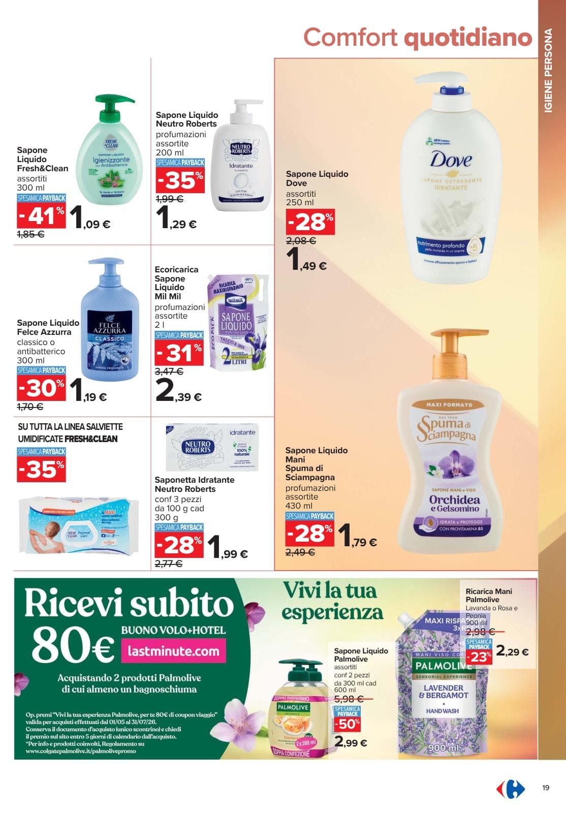 Pagina 19. del volantino Carrefour - Speciale bellezza dal 14/07/2026