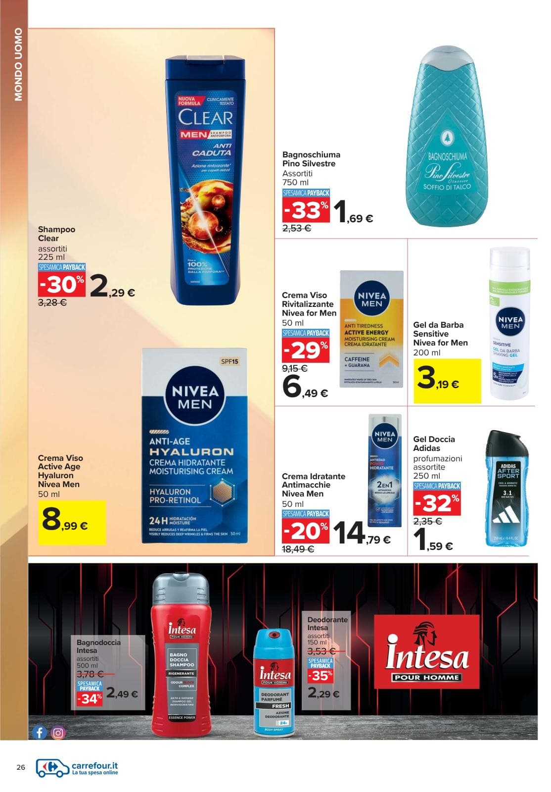 Pagina 26. del volantino Carrefour - Speciale bellezza dal 14/07/2026
