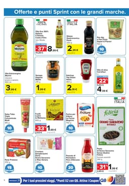 Pagina 8 del volantino Carrefour Punti Sprint Payback