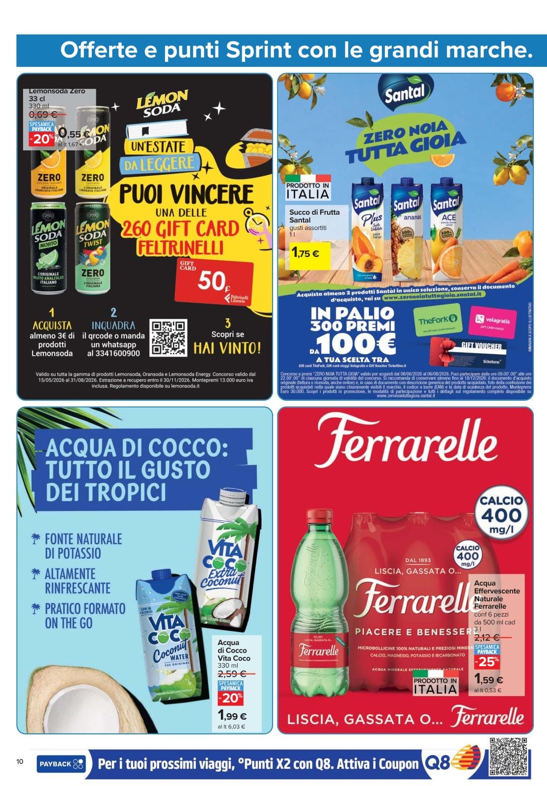 Pagina 10. del volantino Carrefour - Punti Sprint Payback dal 14/07/2026
