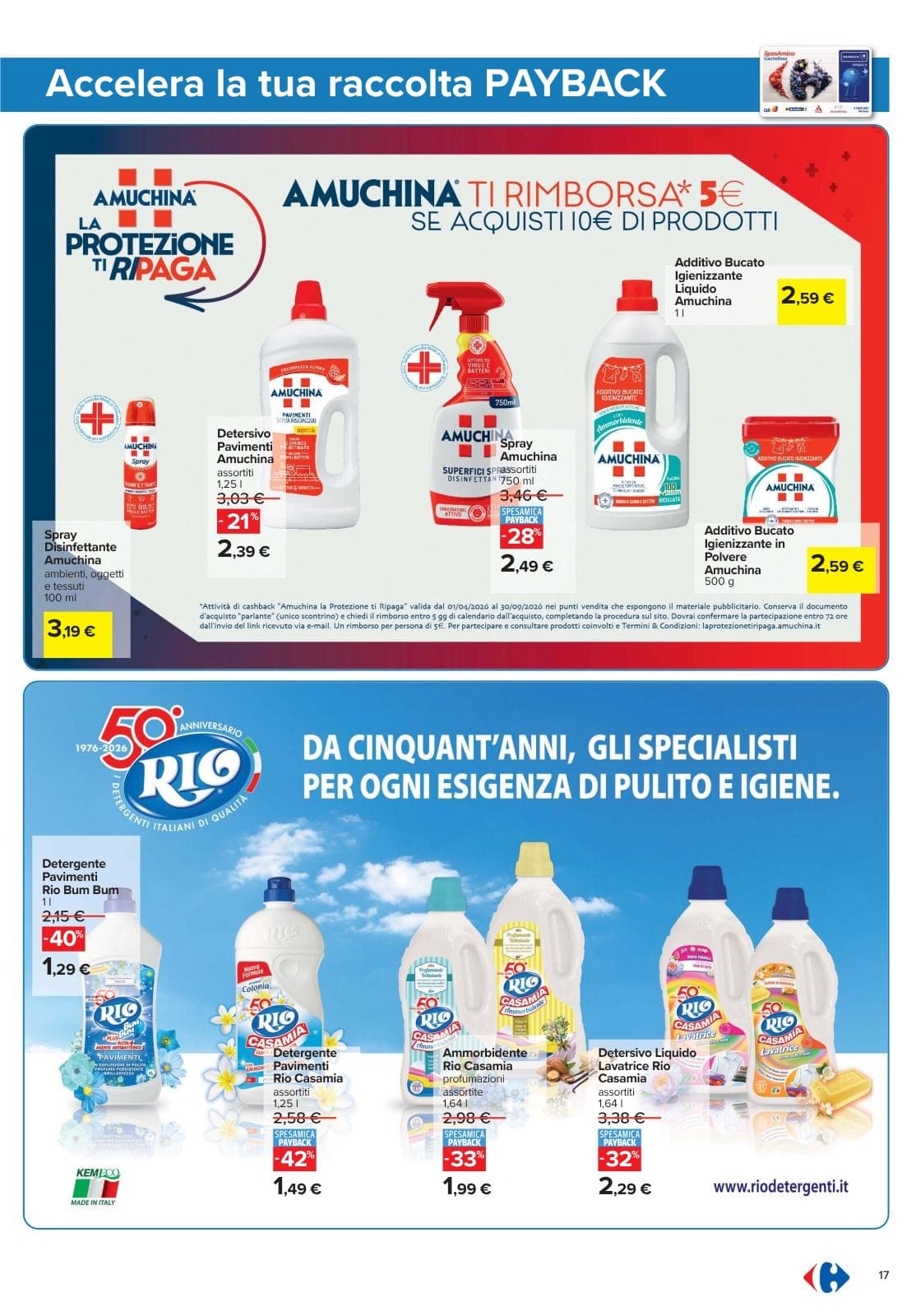 Pagina 17. del volantino Carrefour - Punti Sprint Payback dal 14/07/2026