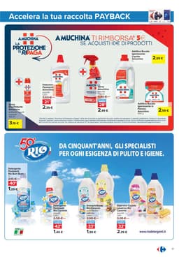 Pagina 17 del volantino Carrefour Punti Sprint Payback