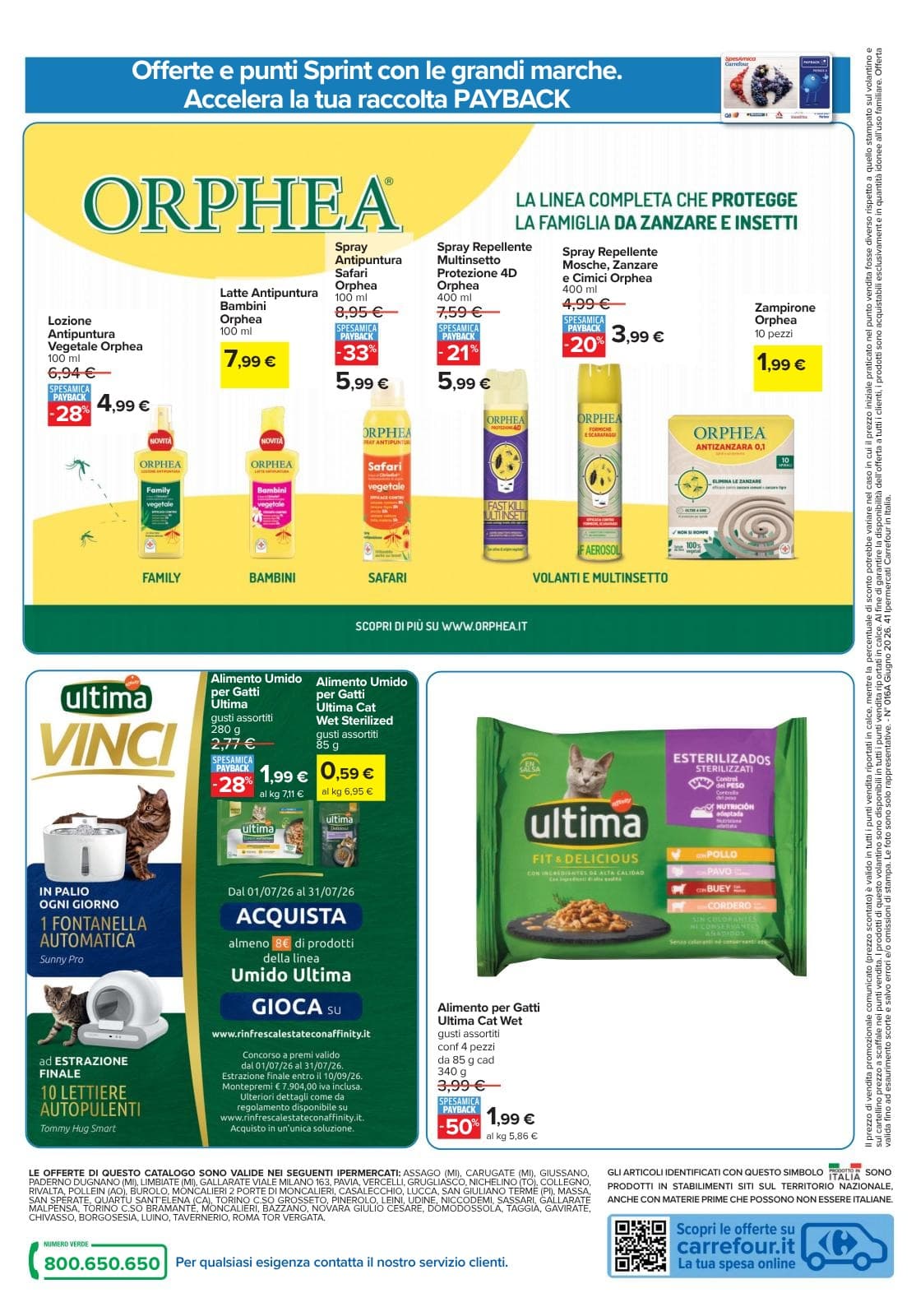 Pagina 18. del volantino Carrefour - Punti Sprint Payback dal 14/07/2026