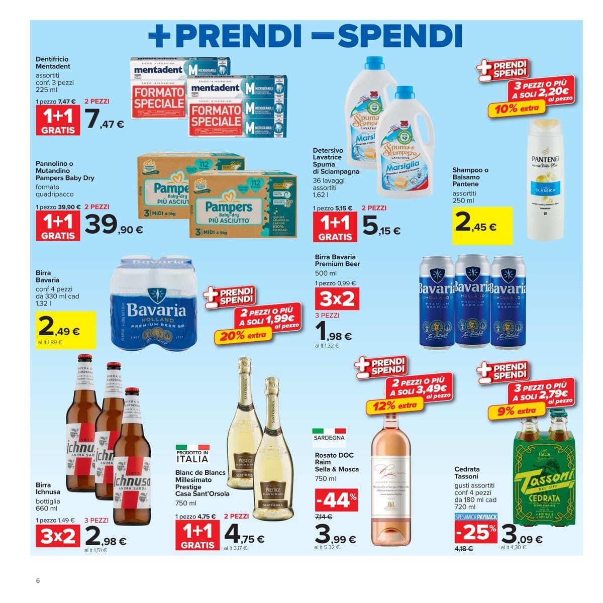 Pagina 6. del volantino Carrefour - Piu prendi meno spendi dal 14/07/2026