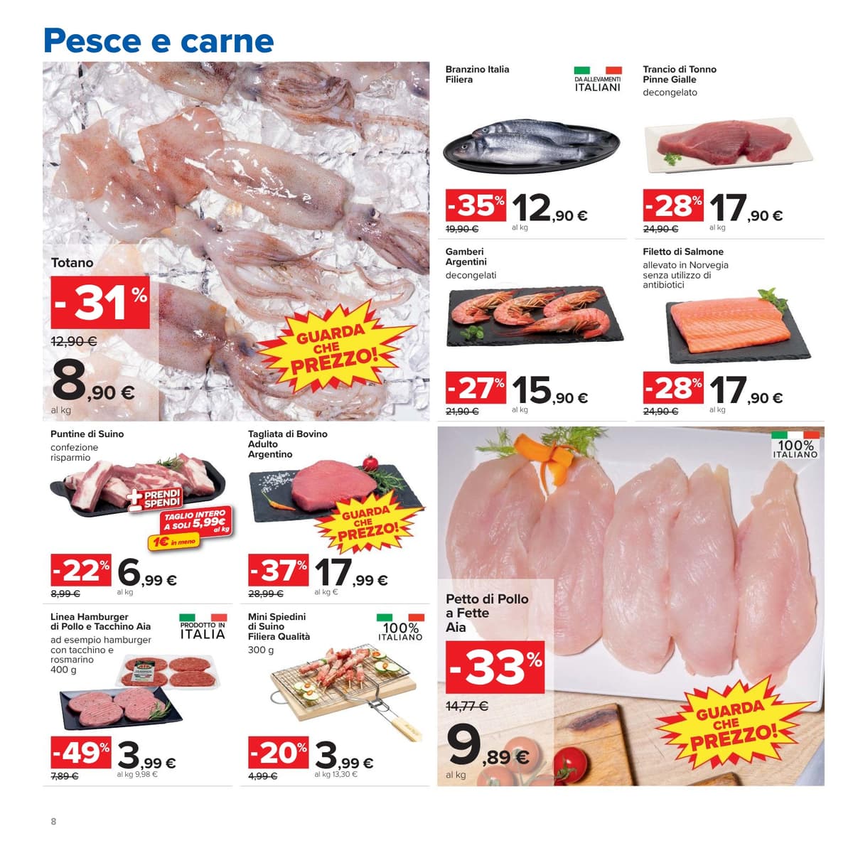 Pagina 8. del volantino Carrefour - Piu prendi meno spendi dal 14/07/2026