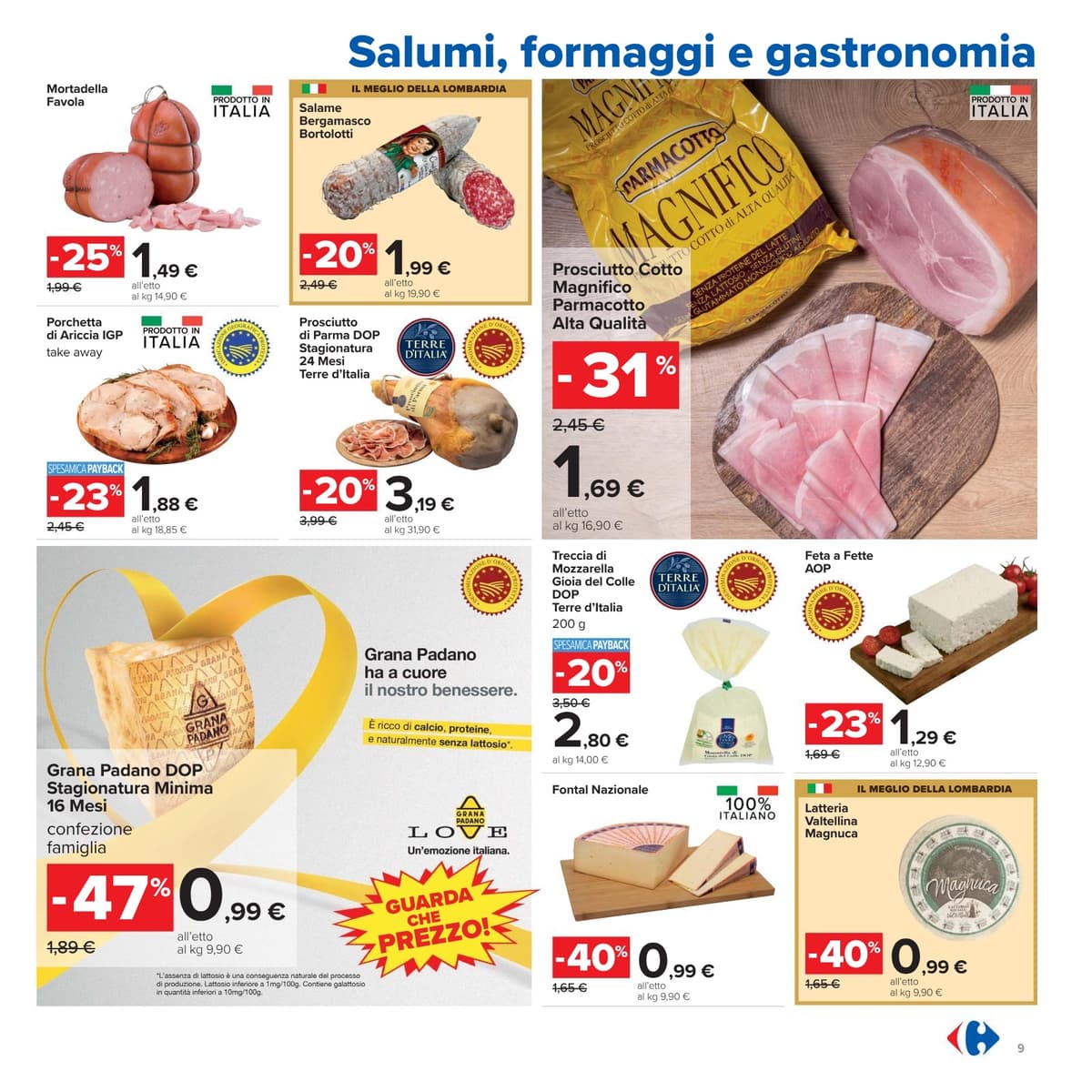 Pagina 9. del volantino Carrefour - Piu prendi meno spendi dal 14/07/2026