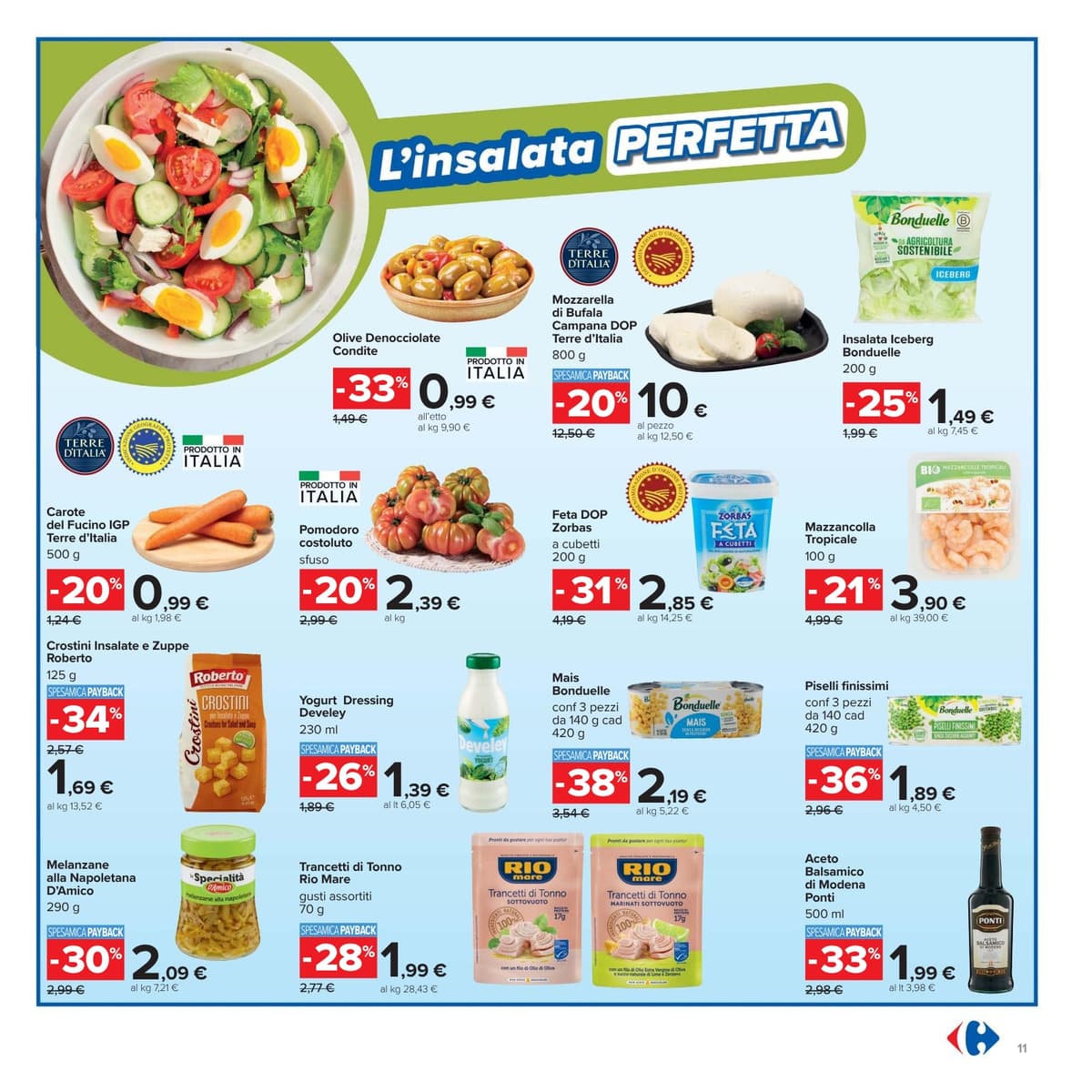 Pagina 11. del volantino Carrefour - Piu prendi meno spendi dal 14/07/2026