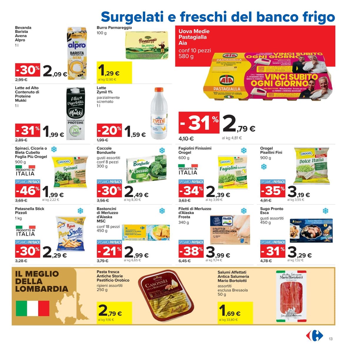 Pagina 13. del volantino Carrefour - Piu prendi meno spendi dal 14/07/2026