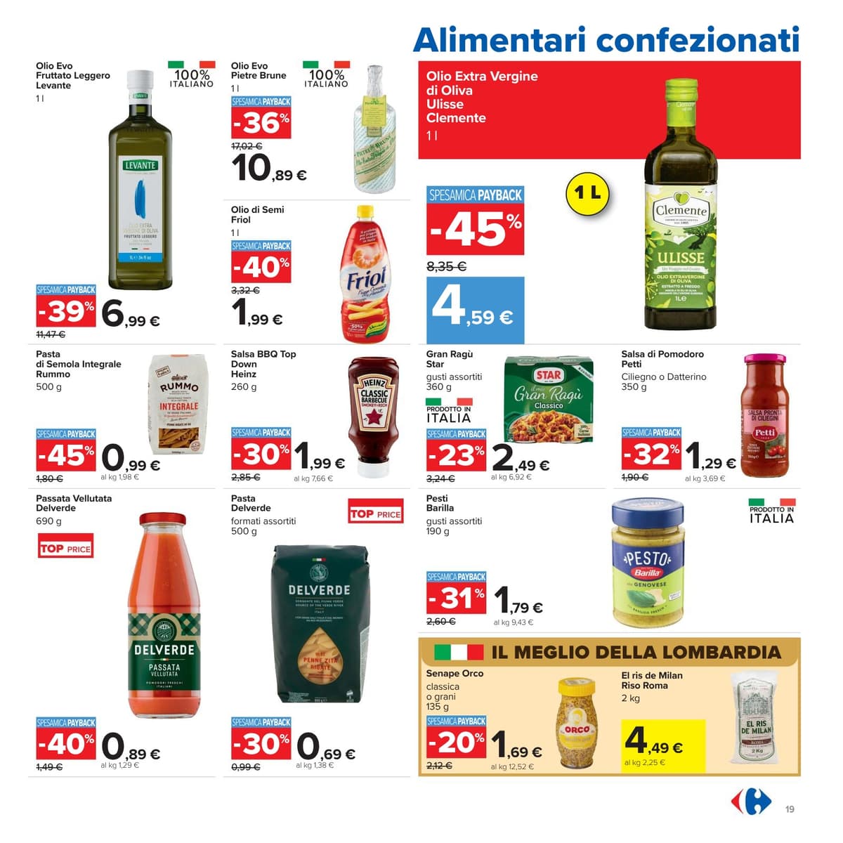 Pagina 19. del volantino Carrefour - Piu prendi meno spendi