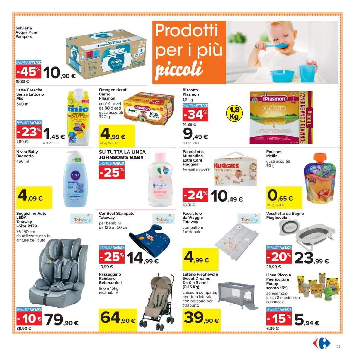 Pagina 21. del volantino Carrefour - Piu prendi meno spendi dal 14/07/2026